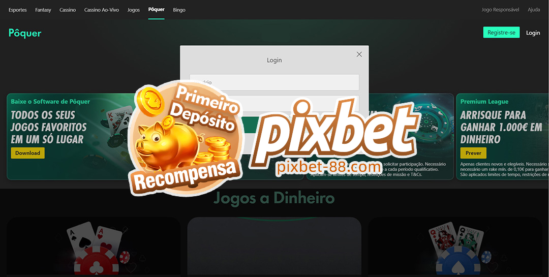 pixbet login